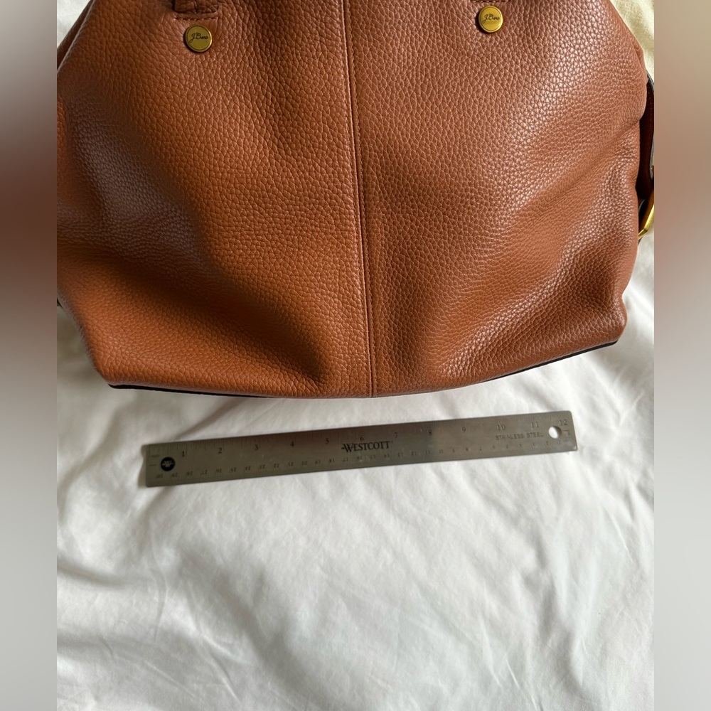 J Crew Leather Bag - Picture 2 of 8